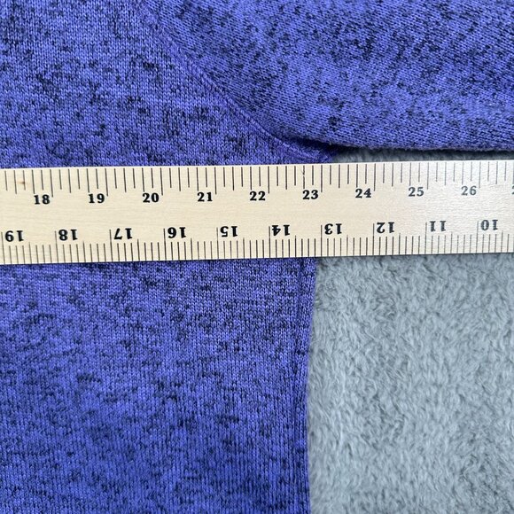 Ideology Cowl Neck Active Pullover Sweater Purple Plus Size XXL - Picture 7 of 9